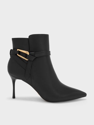 Bottines à talon aiguille en cuir Daena - Charles & Keith - Modalova