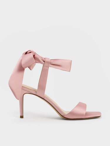 Charles & Keith - Sandales en satins à talons - Charles & Keith - Modalova