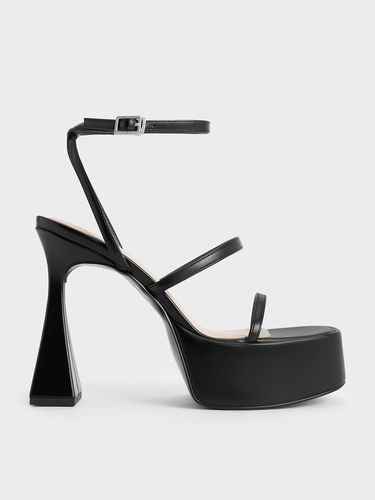 Charles & Keith - Sandales à lanière et talon plateforme sculpté - Charles & Keith - Modalova