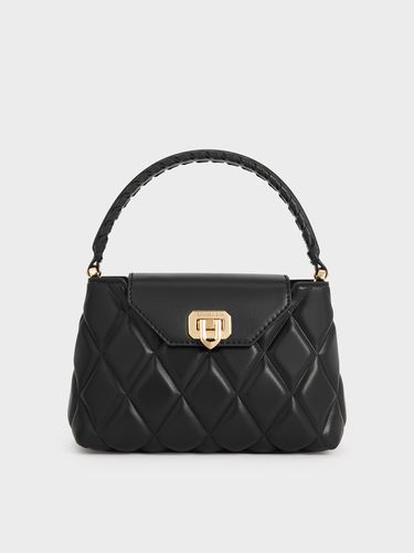 Charles & Keith - Sac à main matelassé à poignée tressée Arwen - Charles & Keith - Modalova