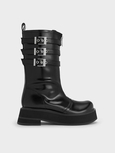 Charles & Keith - Bottes mi-mollet à triple boucle Nikki - Charles & Keith - Modalova