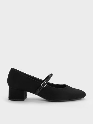 Escarpins Mary Jane en suédine synthétique Franca - Charles & Keith - Modalova