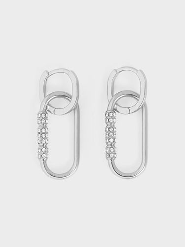 Charles & Keith - Boucles d'oreilles pendantes cristaux Reagan - Charles & Keith - Modalova