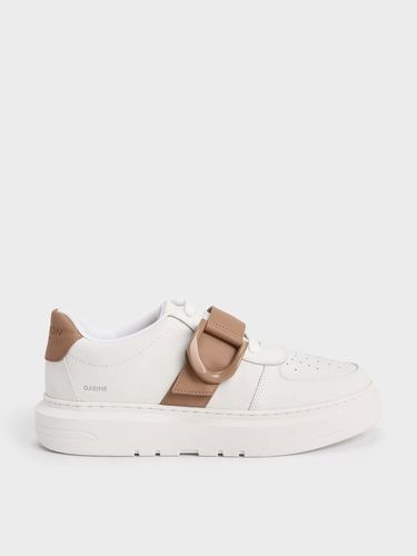 Charles & Keith - Baskets basses en cuir Gabine - Charles & Keith - Modalova