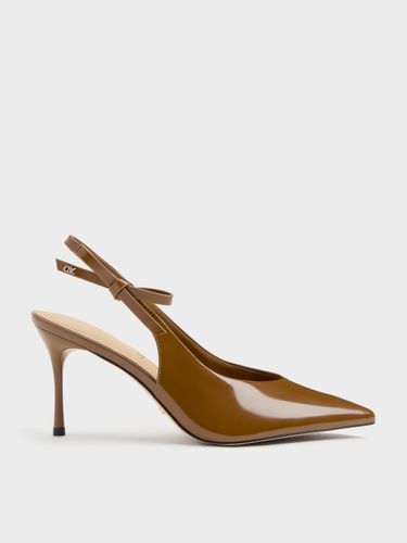 Escarpins slingbacks Anastasia en cuir - Charles & Keith - Modalova