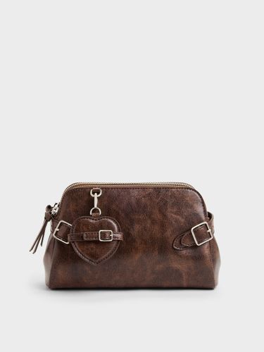 Sac Bandoulière Nellie avec Charme Cœur - Charles & Keith - Modalova