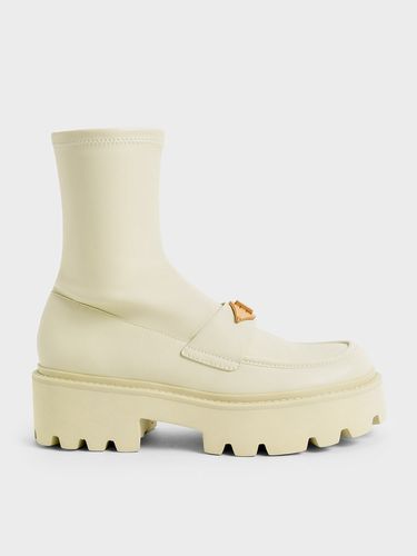 Charles & Keith - Bottines avec détail métallique - Charles & Keith - Modalova