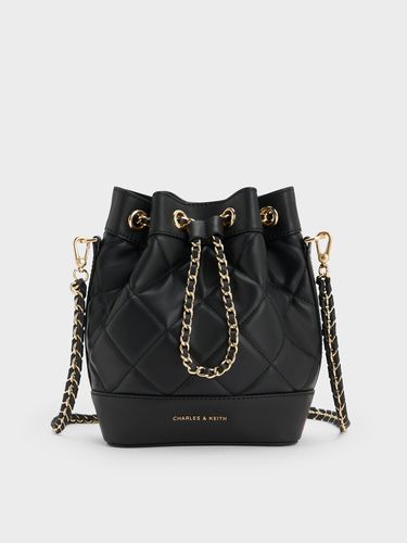 Charles & Keith - Sac seau matelassé multi-port Julia - Charles & Keith - Modalova