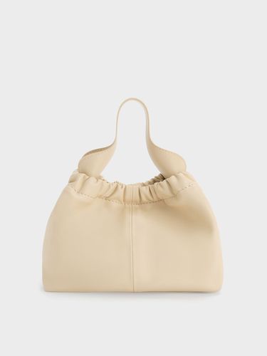 Charles & Keith - Sac à main souple et froncé à poignée en chaîne Ally - Charles & Keith - Modalova