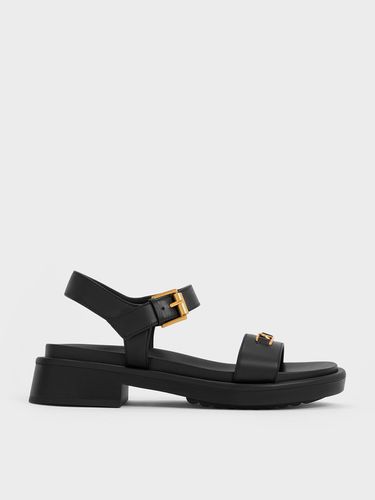 Charles & Keith - Sandales en cuir Gabine - Charles & Keith - Modalova