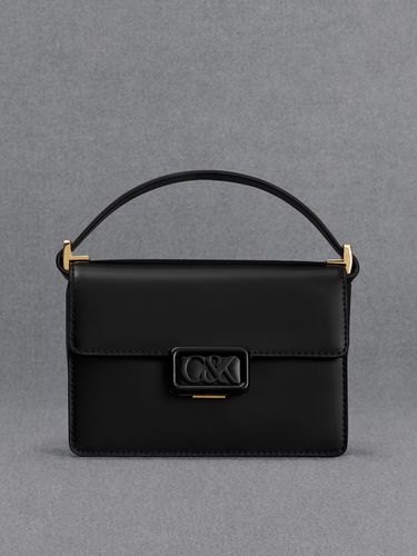 Charles & Keith - Sac boxy en cuir - Charles & Keith - Modalova