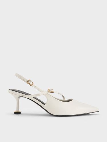 Charles & Keith - Escarpins à bride arrière et talon sculpté Wynn - Charles & Keith - Modalova