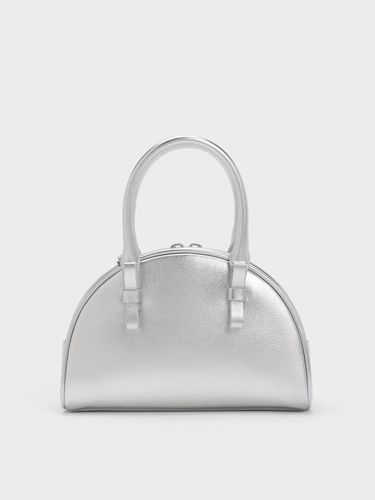 Charles & Keith - Sac bowling demi-lune en cuir - Charles & Keith - Modalova