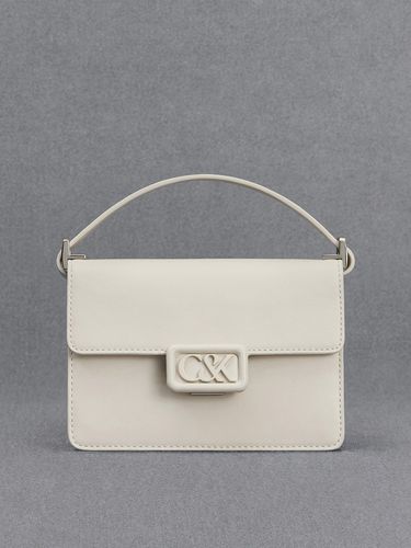 Charles & Keith - Sac boxy en cuir - Charles & Keith - Modalova