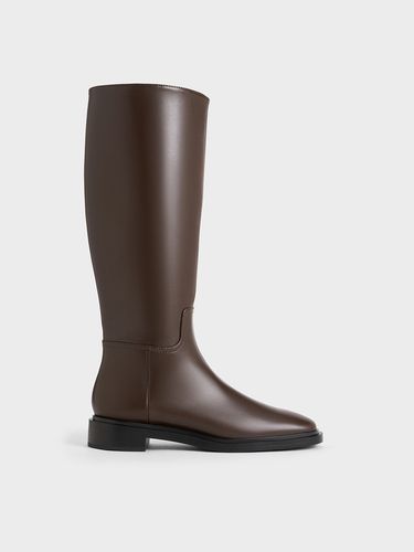 Charles & Keith - Bottes cavalières à fermeture éclair latérale - Charles & Keith - Modalova