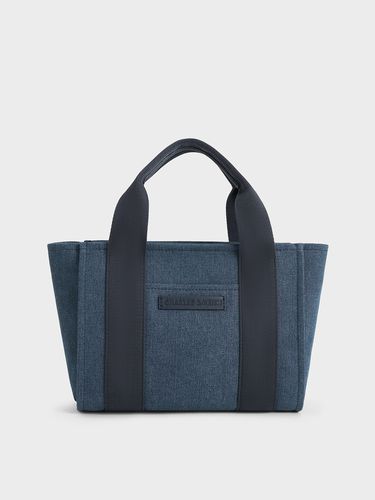 Charles & Keith - Sac cabas en denim Kay - Charles & Keith - Modalova