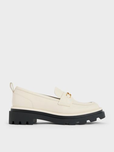 Charles & Keith - Mocassins en cuir à languette Gabine - Charles & Keith - Modalova