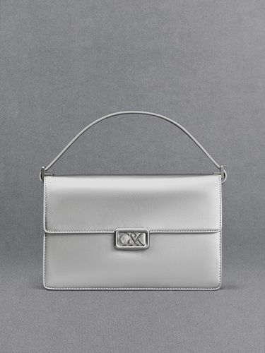 Charles & Keith - Sac porté épaule en cuir métallisé - Charles & Keith - Modalova