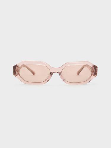 Charles & Keith - Lunettes de soleil ovales en acétate recyclé Gabine - Charles & Keith - Modalova