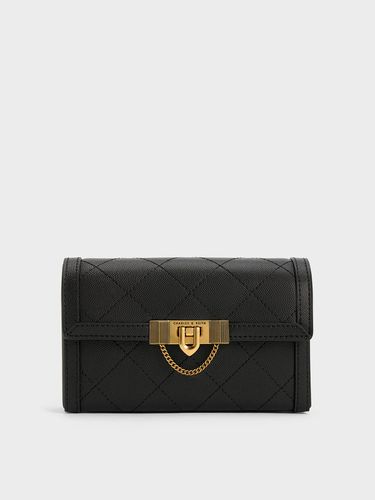 Charles & Keith - Pochette matelassée à bouton-poussoir Tallulah - Charles & Keith - Modalova