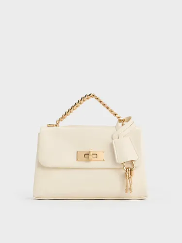 Charles & Keith - Mini sac bandoulière à poignée en chaîne Kerry - Charles & Keith - Modalova