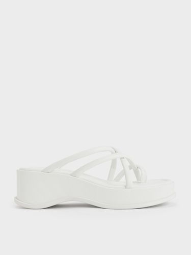 Charles & Keith - Sandales compensées à lanières - Charles & Keith - Modalova