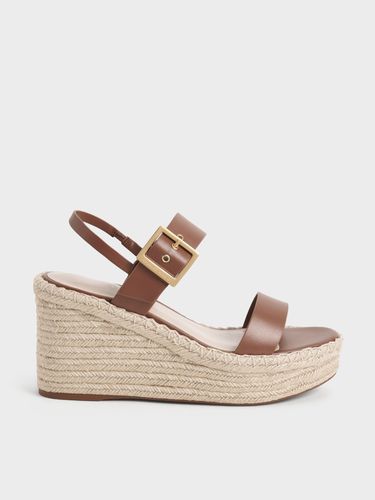 Charles & Keith - Espadrilles compensées à boucle - Charles & Keith - Modalova