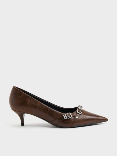 Escarpins kitten heels à brides bouclées Aira - Charles & Keith - Modalova