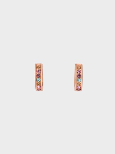Charles & Keith - Boucles d'oreilles créoles ornées de faux cristaux Maeve - Charles & Keith - Modalova