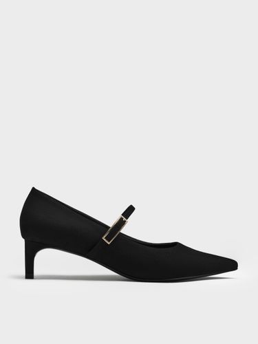 CHARLES & KEITH - Escarpins Mary Jane en suédine Luciana - Charles & Keith - Modalova