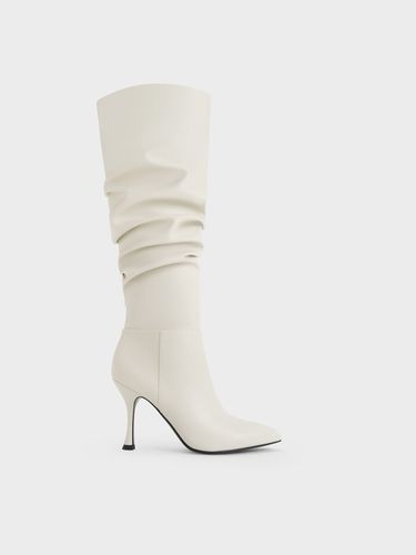 Charles & Keith - Bottes hauteur de genou froncées Aster - Charles & Keith - Modalova