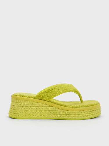 Charles & Keith - Espadrilles tongs tissées - Charles & Keith - Modalova