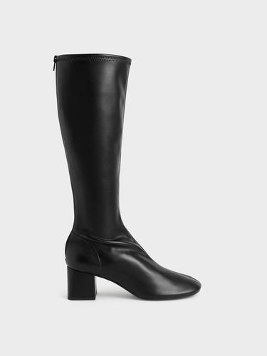 Charles & Keith - Bottes hauteur genoux à talon carré - Charles & Keith - Modalova