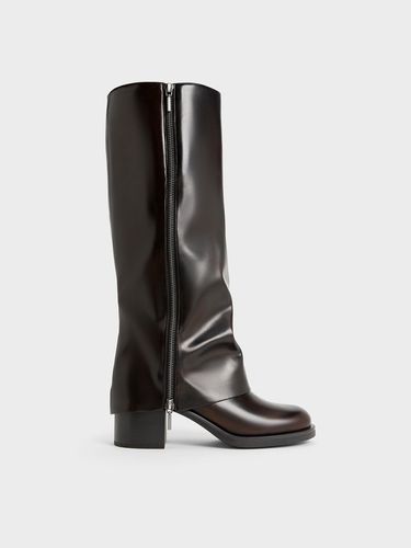 Charles & Keith - Bottes hautes et fermeture latérale Louise - Charles & Keith - Modalova