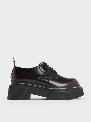 Charles & Keith - Derbys à plateforme et lacets - Charles & Keith - Modalova