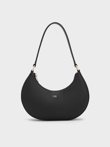 Charles & Keith - Sac hobo en cuir en demi-lune - Charles & Keith - Modalova