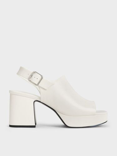 Charles & Keith - Sandales à bout ouvert et semelle plateforme - Charles & Keith - Modalova