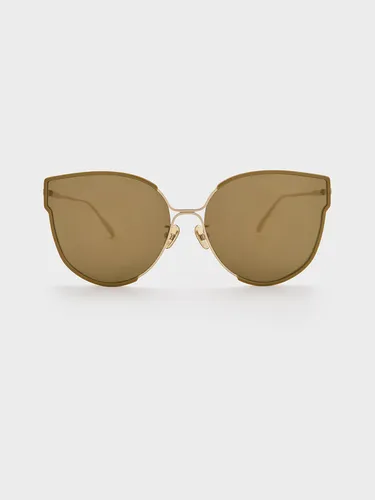 Charles & Keith - Lunettes de soleil papillon à monture fine - Charles & Keith - Modalova