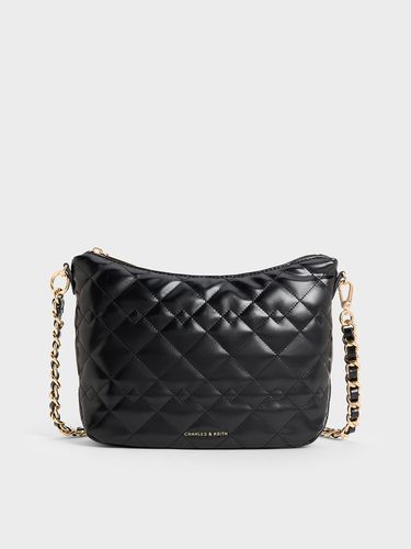 Charles & Keith - Sac hobo matelassé souple Duo - Charles & Keith - Modalova