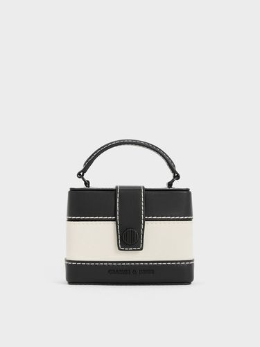 Charles & Keith - Mini sac à main à bordure contrastée Bronte - Charles & Keith - Modalova