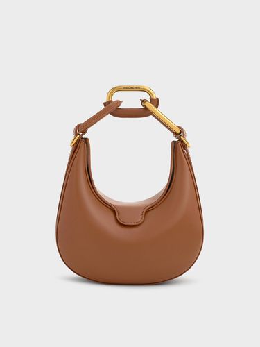 Charles & Keith - Mini sac en demi-lune à poignée en maillons Kora - Charles & Keith - Modalova