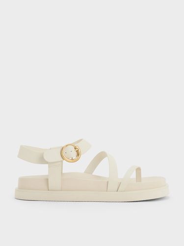 Charles & Keith - Sandales à bride de cheville ornée d'une boucle - Charles & Keith - Modalova