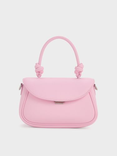 Charles & Keith - Sac à rabat frontal et poignée nouée Sammie - Charles & Keith - Modalova