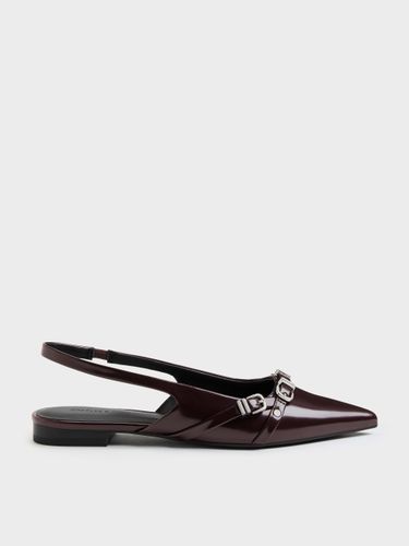 Ballerines slingback à brides bouclées Aira - Charles & Keith - Modalova
