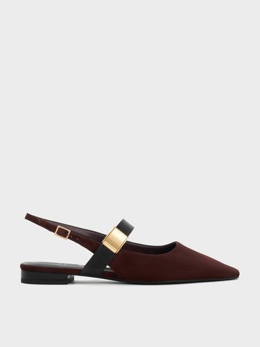 Charles & Keith - Mary Jane en suédine à bout pointu Yvette - Charles & Keith - Modalova