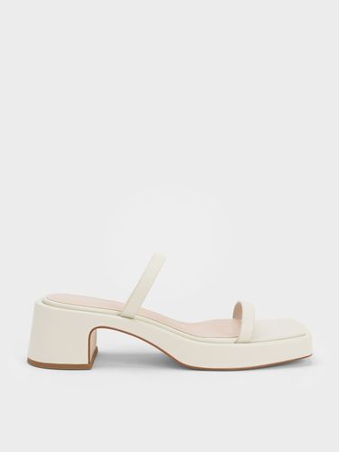 Charles & Keith - Sandales à plateforme et bout carré - Charles & Keith - Modalova