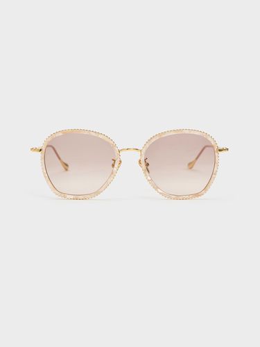 Charles & Keith - Lunettes de soleil papillon torsadées papillon - Charles & Keith - Modalova