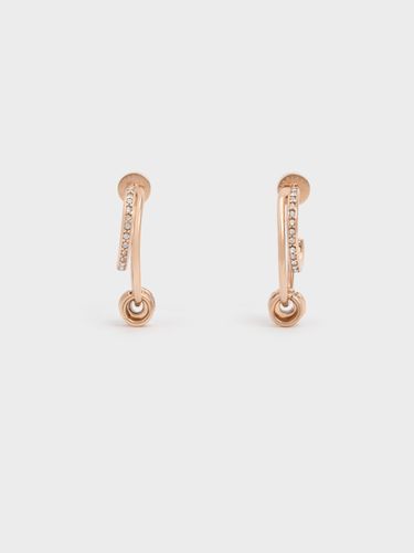 Charles & Keith - Boucles d'oreilles en croissant en cristal Hermione - Charles & Keith - Modalova