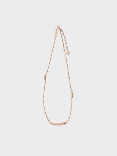 Charles & Keith - Collier sculpté en fausse perles Corrine - Charles & Keith - Modalova