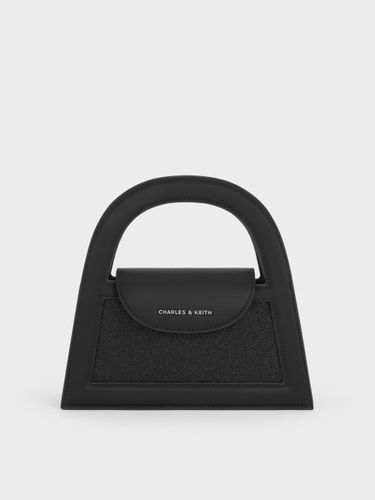 Sac à main pailleté à poignée supérieure - Charles & Keith - Modalova